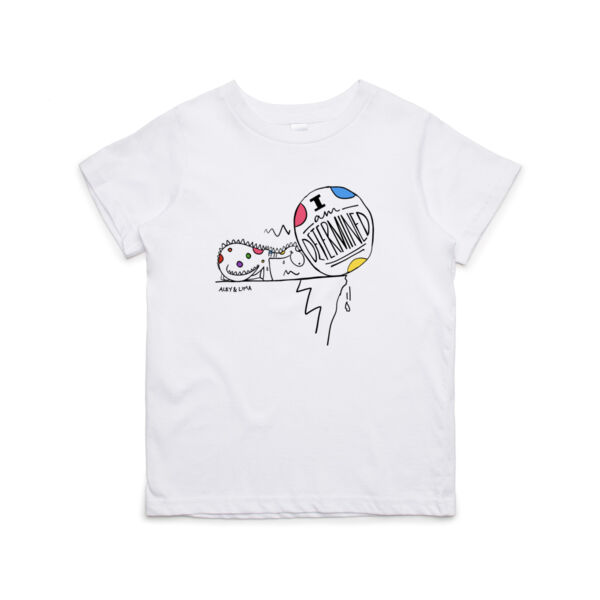 I am determined Kids Tshirt Thumbnail