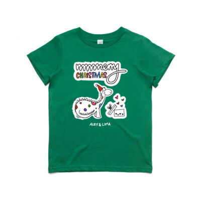 Merry Christmas Kids Tshirt Thumbnail