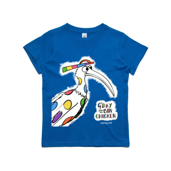 Bin Chicken  Kids T-shirt  Thumbnail